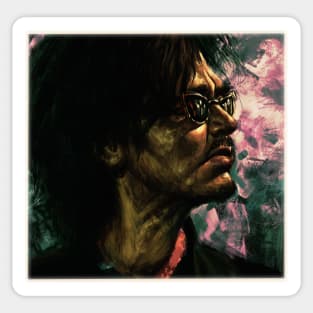 Oldboy Portrait Sticker